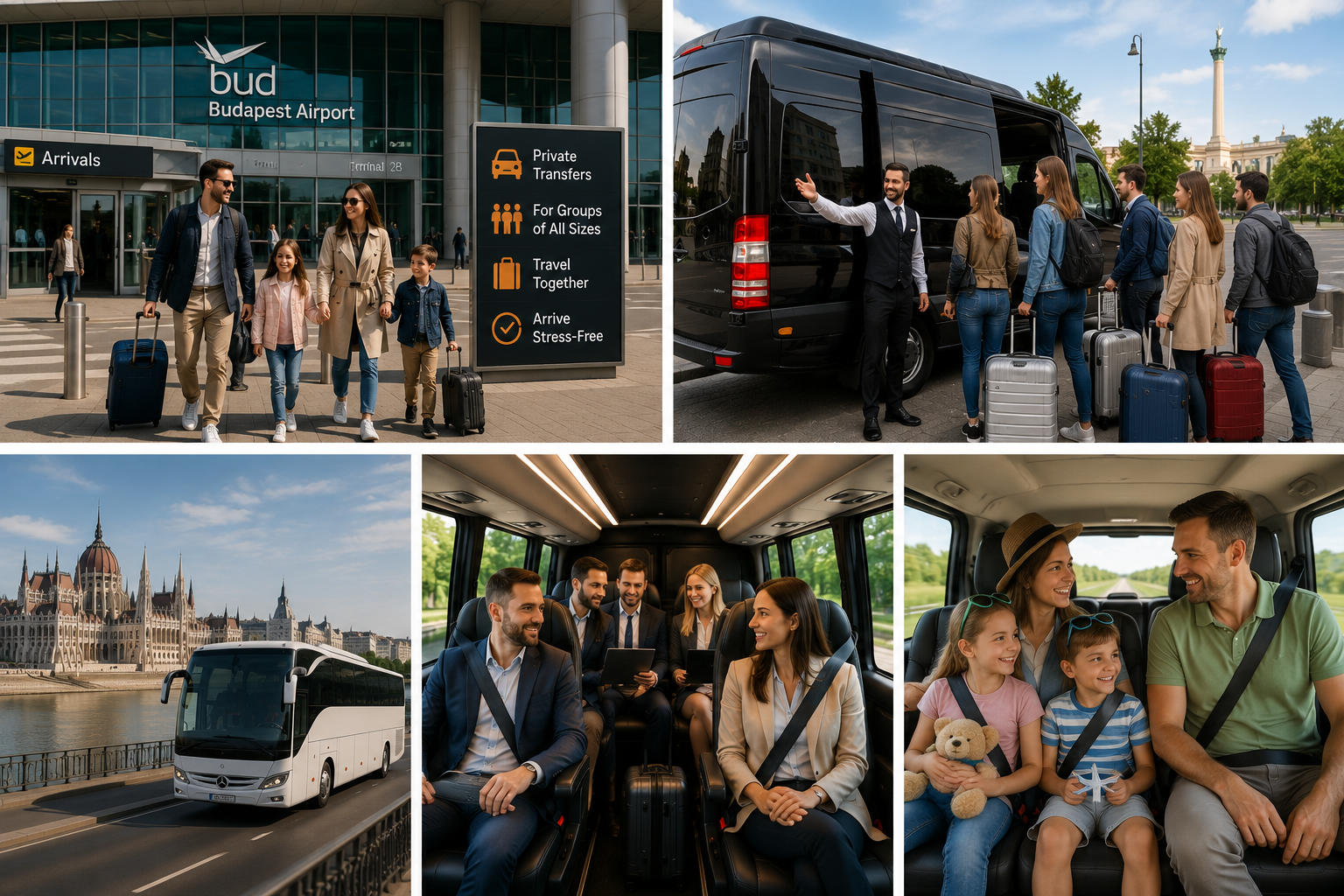Budapest Airport Group Transfers: Den smarte måde at rejse samme 