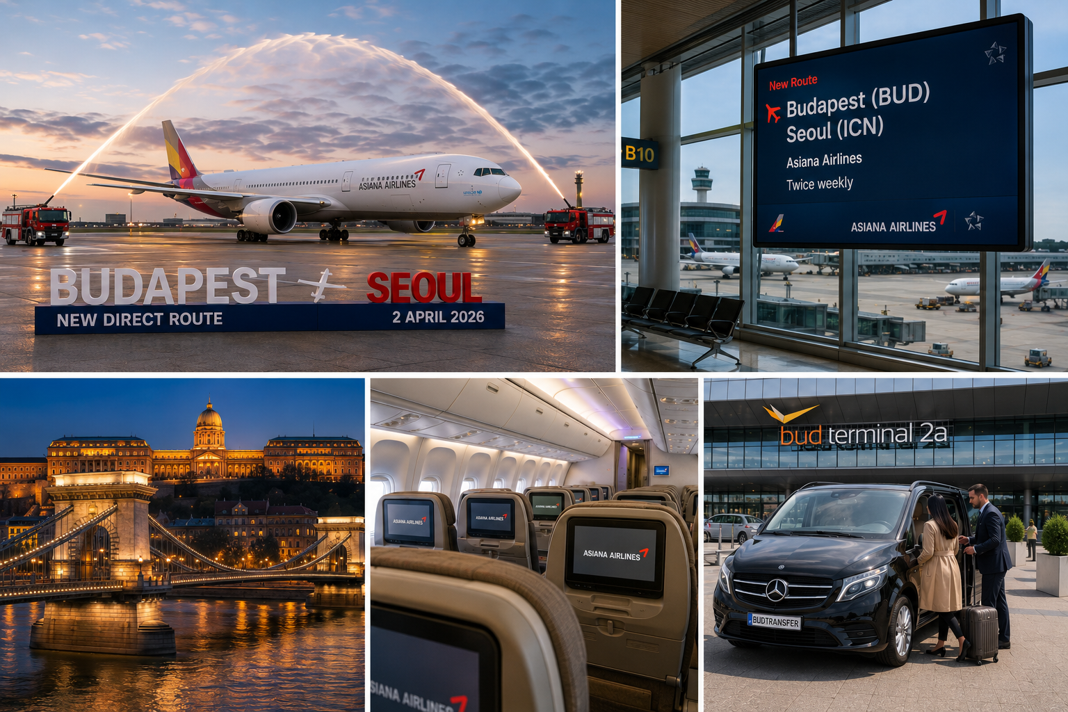 Budapest–Seoul Flights Boost Airport Transfer Demand in 2026 