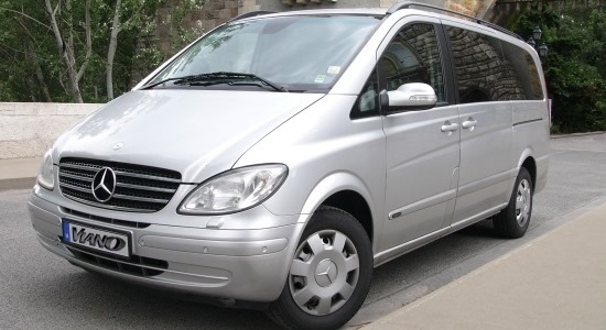 Our vehicles: Budapest Airport Taxi and Minibus Mercedes Viano Luxury Minivan 6 seats